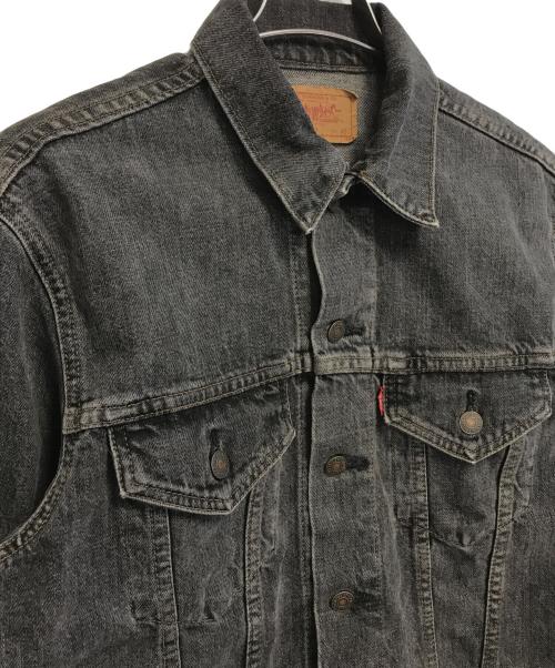 LEVI'S（リーバイス）LEVI'S (リーバイス) 先染めブラックデニムジャケット ブラック サイズ:40の古着・服飾アイテム