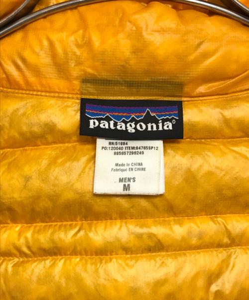 Patagonia（パタゴニア）Patagonia (パタゴニア) ULTRALIGHT DOWN HOODY イエロー サイズ:Mの古着・服飾アイテム