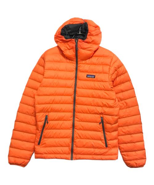 Patagonia（パタゴニア）Patagonia (パタゴニア) Down Sweater Hoody オレンジ サイズ:Sの古着・服飾アイテム