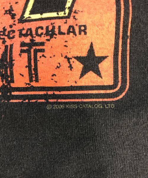 バンドTシャツ（バンドTシャツ）バンドTシャツ (バンドTシャツ) 00s KISS(キス) バンドロングスリーブTシャツ ブラック サイズ:XLの古着・服飾アイテム