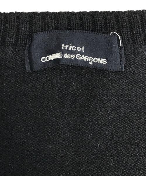 tricot COMME des GARCONS（トリココムデギャルソン）tricot COMME des GARCONS (トリココムデギャルソン) カーディガン ブラック サイズ:表記なしの古着・服飾アイテム