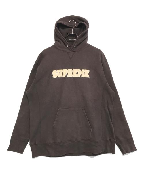 SUPREME（シュプリーム）SUPREME (シュプリーム) ロゴパーカー ブラウン サイズ:X‐LARGEの古着・服飾アイテム