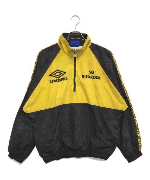 UMBRO（アンブロ）UMBRO (アンブロ) プルオーバーナイロンジャケット イエロー サイズ:Ｌの古着・服飾アイテム