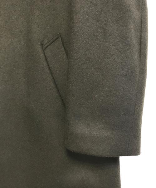 STUDIOUS（ステュディオス）STUDIOUS (ステュディオス) ウールステンカラーコート ブラウン サイズ:2の古着・服飾アイテム