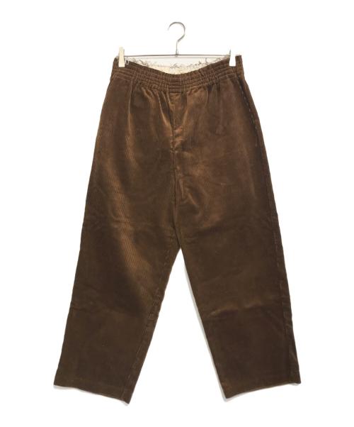 CAMIEL FORTGENS（カミエルフォートヘンス）CAMIEL FORTGENS (カミエルフォートヘンス) コーデュロイパンツ ブラウン サイズ:Mの古着・服飾アイテム