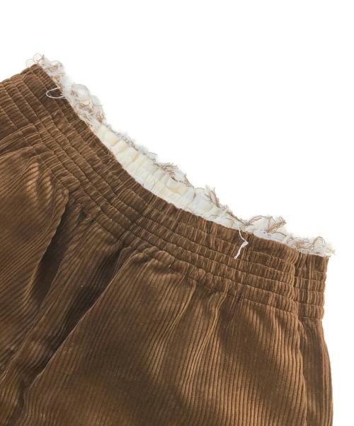 CAMIEL FORTGENS（カミエルフォートヘンス）CAMIEL FORTGENS (カミエルフォートヘンス) コーデュロイパンツ ブラウン サイズ:Mの古着・服飾アイテム