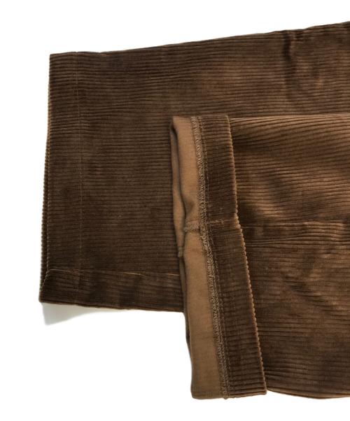 CAMIEL FORTGENS（カミエルフォートヘンス）CAMIEL FORTGENS (カミエルフォートヘンス) コーデュロイパンツ ブラウン サイズ:Mの古着・服飾アイテム