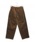 CAMIEL FORTGENS (カミエルフォートヘンス) コーデュロイパンツ ブラウン サイズ:M：13000円
