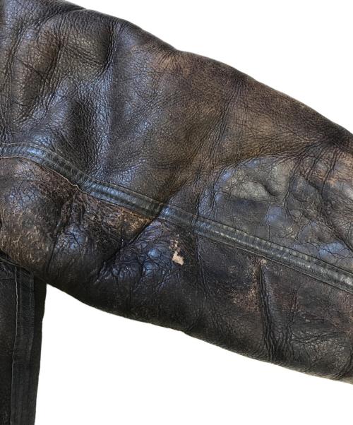 VINTAGE（ヴィンテージ）VINTAGE (ヴィンテージ) B-3タイプレザージャケット ブラウン サイズ:不明の古着・服飾アイテム