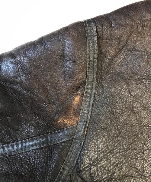 VINTAGE（ヴィンテージ）VINTAGE (ヴィンテージ) B-3タイプレザージャケット ブラウン サイズ:不明の古着・服飾アイテム