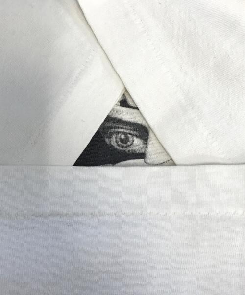 ANDAZIA（アンダジア）ANDAZIA (アンダジア) マルチプリントだまし絵Tシャツ ホワイト サイズ:Mの古着・服飾アイテム