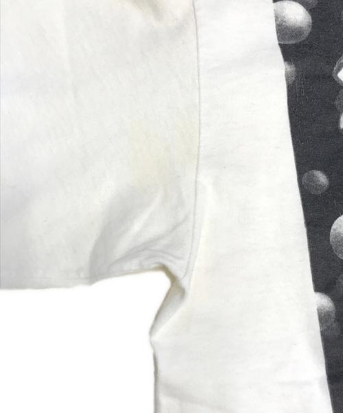 ANDAZIA（アンダジア）ANDAZIA (アンダジア) マルチプリントだまし絵Tシャツ ホワイト サイズ:Mの古着・服飾アイテム