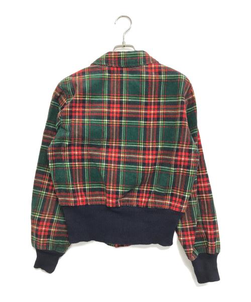 VINTAGE（ヴィンテージ）VINTAGE (ヴィンテージ) コーデュロイチェックジャケット レッド サイズ:38の古着・服飾アイテム