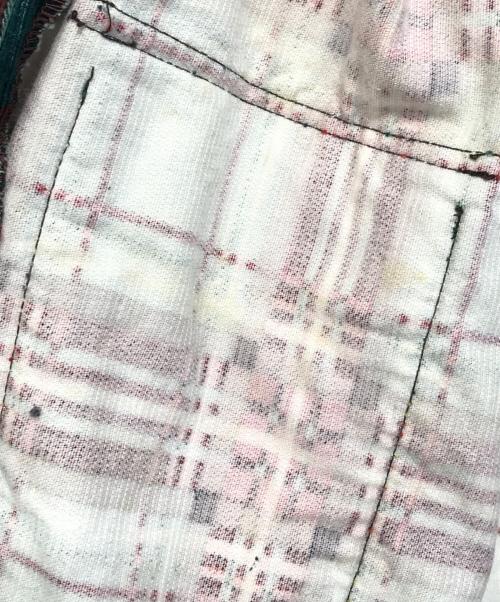 VINTAGE（ヴィンテージ）VINTAGE (ヴィンテージ) コーデュロイチェックジャケット レッド サイズ:38の古着・服飾アイテム