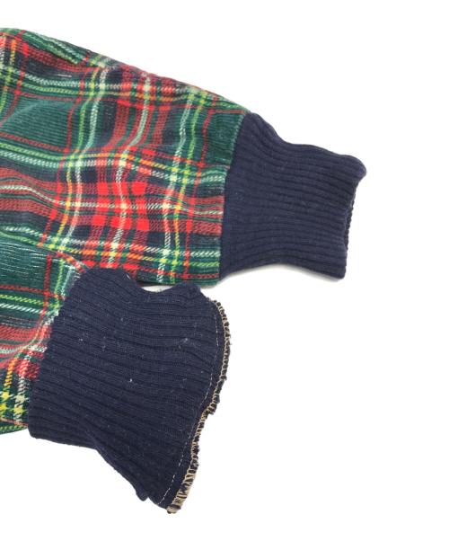 VINTAGE（ヴィンテージ）VINTAGE (ヴィンテージ) コーデュロイチェックジャケット レッド サイズ:38の古着・服飾アイテム