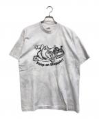 FRUIT OF THE LOOMフルーツオブザルーム）の古着「プリントTシャツ」｜ホワイト