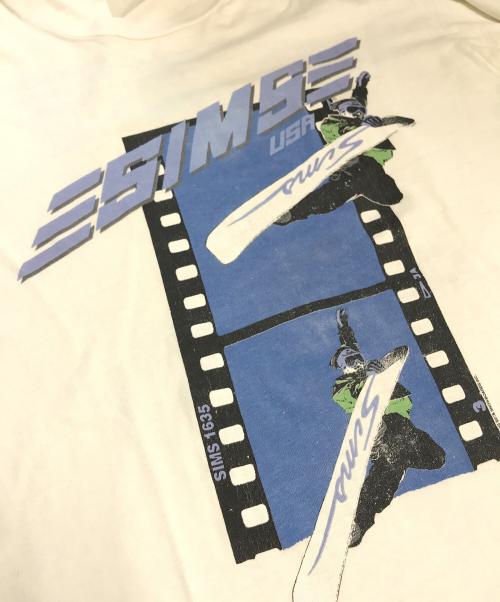 VISION STREET WEAR（ヴィションストリートウェアー）VISION STREET WEAR (ヴィションストリートウェアー) プリントTシャツ ホワイト サイズ:XLの古着・服飾アイテム