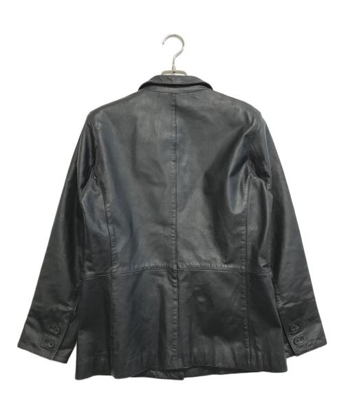 GAP（ギャップ）GAP (ギャップ) レザーテーラードジャケット ブラック サイズ:Mの古着・服飾アイテム