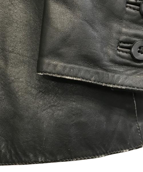 GAP（ギャップ）GAP (ギャップ) レザーテーラードジャケット ブラック サイズ:Mの古着・服飾アイテム