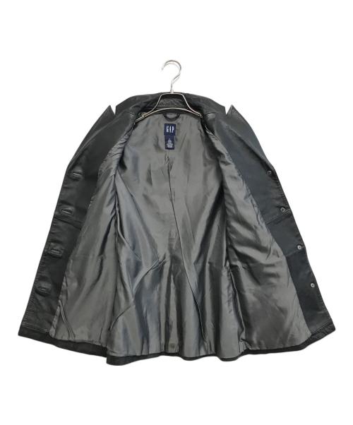 GAP（ギャップ）GAP (ギャップ) レザーテーラードジャケット ブラック サイズ:Mの古着・服飾アイテム