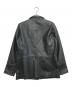 GAP (ギャップ) レザーテーラードジャケット ブラック サイズ:M：17000円