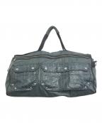 DIESELディーゼル）の古着「ボストンバッグ」｜グリーン