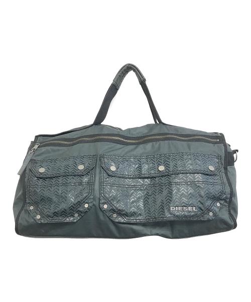 DIESEL（ディーゼル）DIESEL (ディーゼル) ボストンバッグ グリーンの古着・服飾アイテム