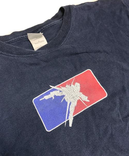 アニメーションTシャツ（アニメーションTシャツ）アニメーションTシャツ (アニメーションTシャツ) 00s GUNDAM SEED(ガンダム・シード) アニメーションTシャツ ネイビー サイズ:Lの古着・服飾アイテム