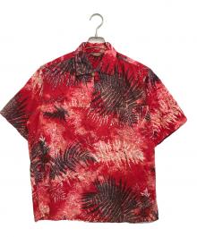 KAMEHAMEHA（カメハメハ）の古着「プルオーバーアロハシャツ」｜レッド