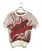 BUTCHER PRODUCTSブッチャープロダクツ）の古着「サマーニット」｜レッド