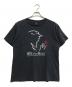 キャラクターTシャツ（キャラクターTシャツ）の古着「90s 美女と野獣(ビジョトヤジュウ) キャラクターTシャツ」｜ブラック