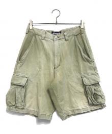 stussy（ステューシー）の古着「カーゴハーフパンツ」｜ベージュ