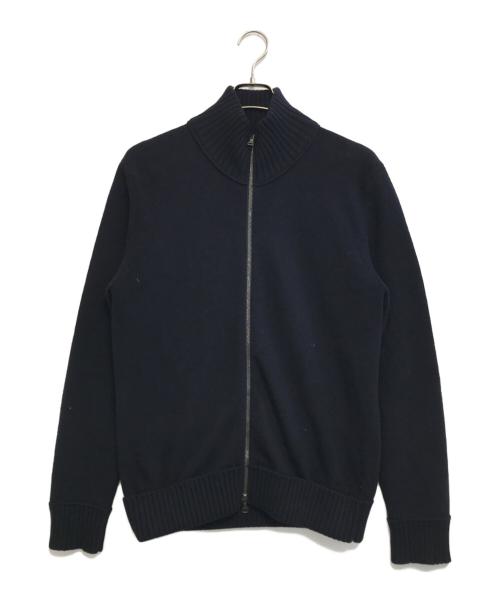 JIL SANDER（ジルサンダー）JIL SANDER (ジルサンダー) ドライバーズニット ネイビー サイズ:48の古着・服飾アイテム