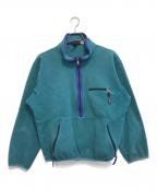 Patagoniaパタゴニア）の古着「シンチラプルオーバージャケット」｜エメラルドグリーン