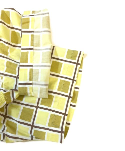 stussy（ステューシー）stussy (ステューシー) 半袖総柄シャツ イエロー サイズ:Mの古着・服飾アイテム