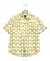 stussy（ステューシー）の古着「半袖総柄シャツ」｜イエロー