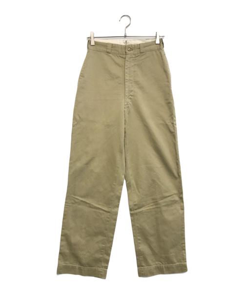 VINTAGE MILITARY（ヴィンテージ ミリタリー）VINTAGE MILITARY (ヴィンテージ ミリタリー) US ARMY チノパン ベージュ サイズ: 28×33の古着・服飾アイテム