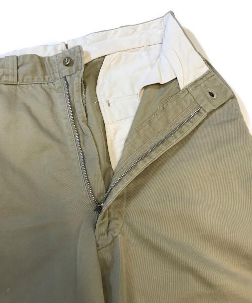 VINTAGE MILITARY（ヴィンテージ ミリタリー）VINTAGE MILITARY (ヴィンテージ ミリタリー) US ARMY チノパン ベージュ サイズ: 28×33の古着・服飾アイテム