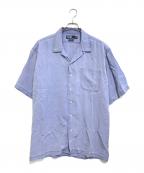 POLO RALPH LAURENポロ・ラルフローレン）の古着「オープンカラーシャツ」｜ブルー