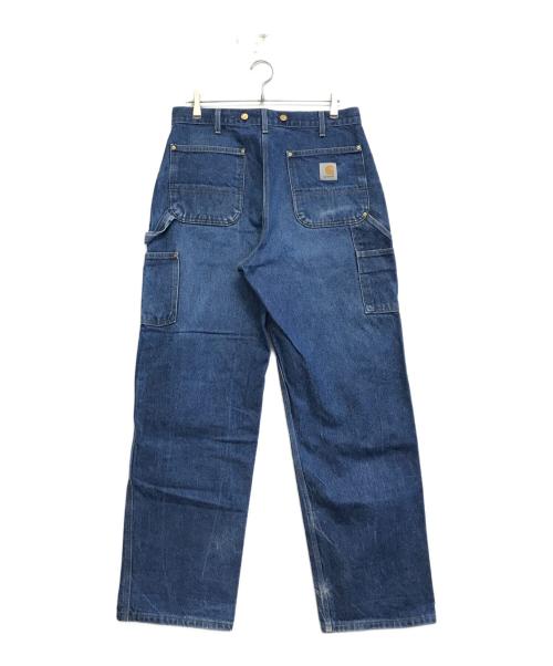 CarHartt（カーハート）CarHartt (カーハート) ダブルニーデニムパンツ インディゴ サイズ:34×32の古着・服飾アイテム