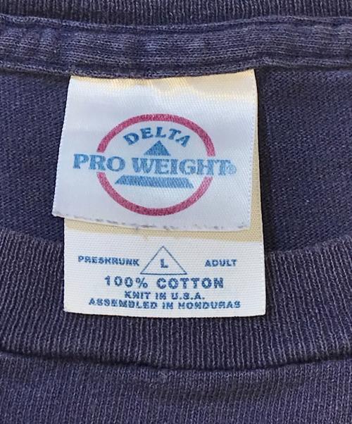 DELTA（デルタ）DELTA (デルタ) 企業Tシャツ ネイビー サイズ:Lの古着・服飾アイテム