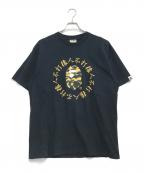 A BATHING APEア ベイシング エイプ）の古着「プリントTシャツ」｜ブラック