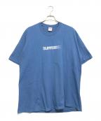 SUPREMEシュプリーム）の古着「motion logo tee」｜ブルー