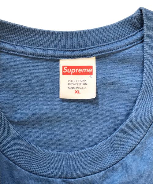 SUPREME（シュプリーム）SUPREME (シュプリーム) motion logo tee ブルー サイズ:XLの古着・服飾アイテム