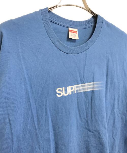 SUPREME（シュプリーム）SUPREME (シュプリーム) motion logo tee ブルー サイズ:XLの古着・服飾アイテム