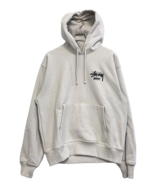 stussy（ステューシー）stussy (ステューシー) プルオーバーパーカー アイボリー サイズ:M 未使用品の古着・服飾アイテム