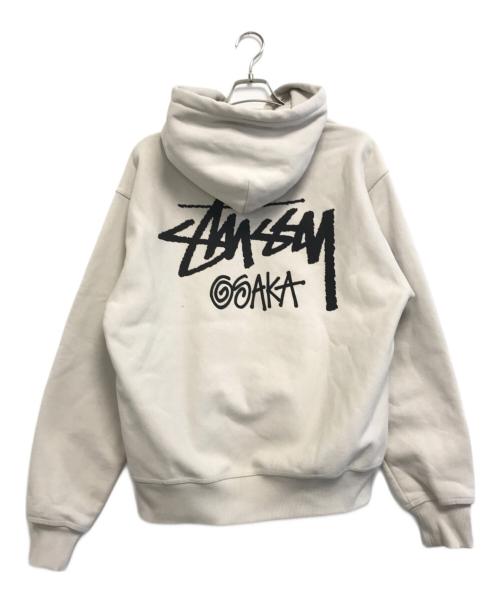 stussy（ステューシー）stussy (ステューシー) プルオーバーパーカー アイボリー サイズ:M 未使用品の古着・服飾アイテム
