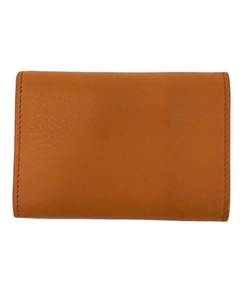 BALENCIAGA（バレンシアガ）BALENCIAGA (バレンシアガ) 3つ折り財布 オレンジの古着・服飾アイテム
