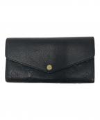 LOUIS VUITTONルイ ヴィトン）の古着「長財布」｜ブラック