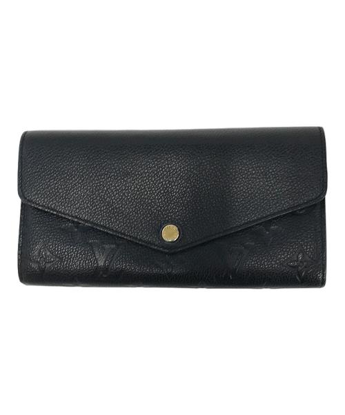LOUIS VUITTON（ルイ ヴィトン）LOUIS VUITTON (ルイ ヴィトン) 長財布 ブラックの古着・服飾アイテム